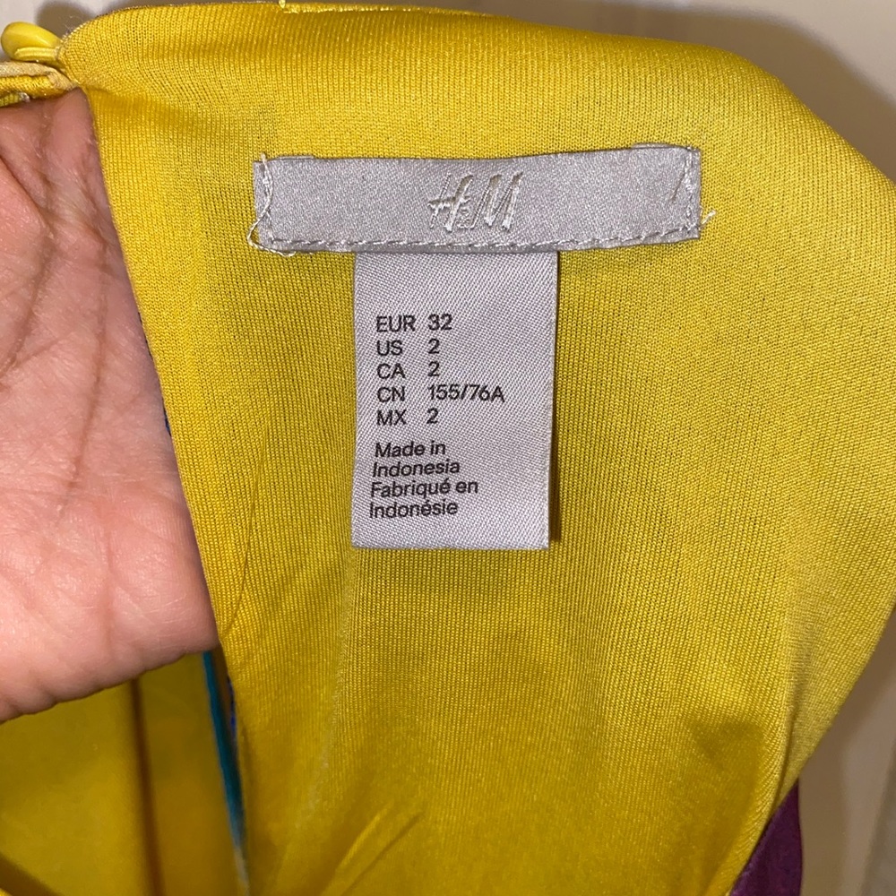GUC👗 H&M Multi-Color Sleeveless Dress - Picture 5 of 5